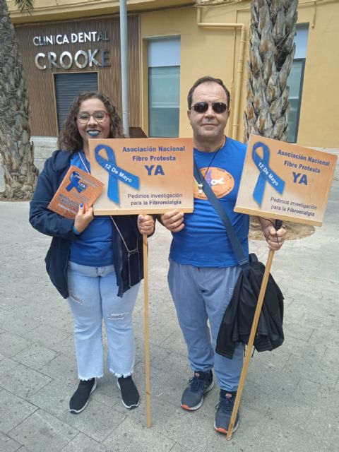 Marcha en Alicante de enfermos de Fibromialgia, Encefalomielitis Mialgica, Síndrome Químico y Covid Persistente - 1, Foto 1