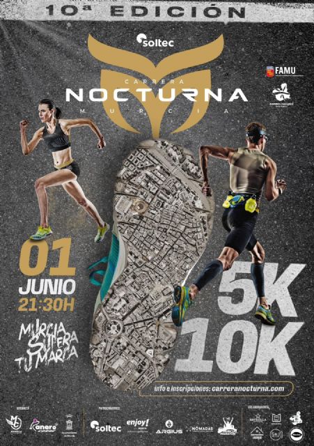 La noche de Murcia, lista para su 10ª cita con la Running Challenge - 1, Foto 1