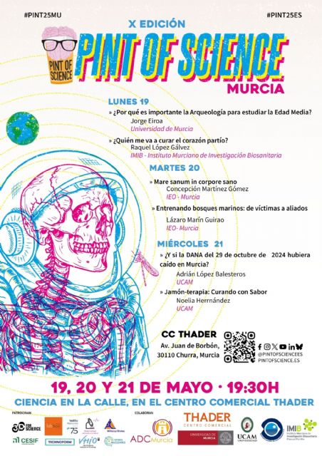 El Centro Comercial Thader acogerá Pint of Science Murcia 2025 - 1, Foto 1
