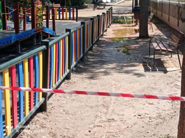 La izquierda denuncia desigualdad de trato en materia de parques infantiles en Lorca - 2, Foto 2