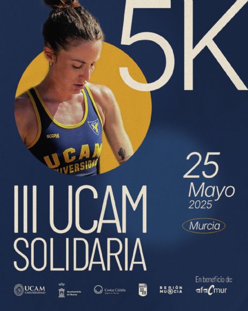 La UCAM celebra la tercera edición de su Carrera y Marcha Solidaria 5K a beneficio de AFACMUR - 1, Foto 1