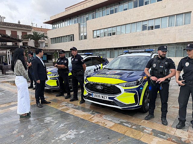 Policía Local de San Javier presenta cuatro nuevos vehículos patrulla - 1, Foto 1
