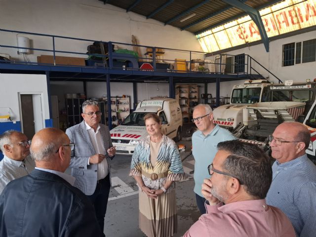El Ayuntamiento de Alcantarilla colabora con los empresarios del Polígono Industrial Oeste para mejorar sus instalaciones - 2, Foto 2