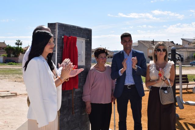 El Ayuntamiento de Alguazas inaugura una nueva zona verde pensada para las personas mayores - 3, Foto 3