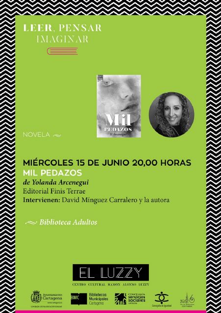 La autora Yolanda Arcenegui presentará en el Luzzy su obra Mil pedazos - 1, Foto 1