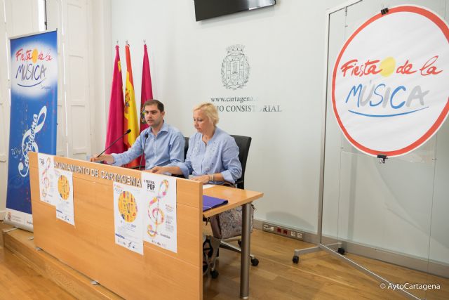 Cartagena se convierte en escenario por el Dia de la Musica - 1, Foto 1