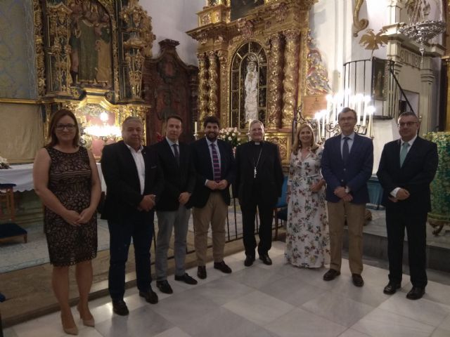 El presidente Fernando López Mi ras inaugura en Lorca la exposición ‘Emili ano Rojo. Crónica de una época’ - 4, Foto 4