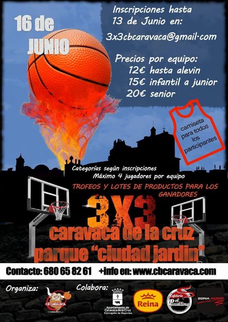 La Ciudad Jardín acoge este sábado el primer torneo de baloncesto 3x3, con unos 45 equipos de la Región - 2, Foto 2