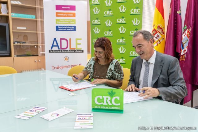 La ADLE firma un convenio con Caja Rural para promover la financiación de emprendedores - 1, Foto 1