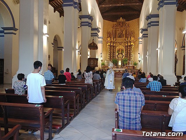 This year the Blessed Sacrament has not come out in procession in celebration of Corpus Christi, Foto 3