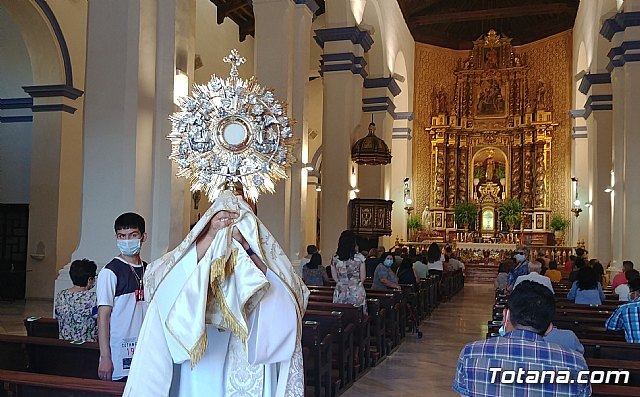 Este año el Santísimo no ha salido en procesión en la celebración del Corpus Christi - 5, Foto 5