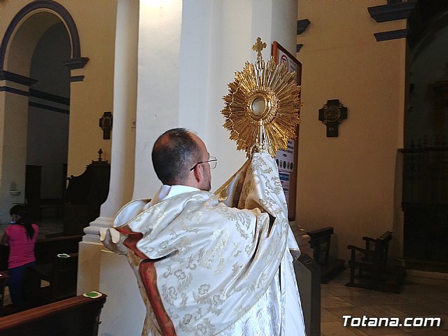 This year the Blessed Sacrament has not come out in procession in celebration of Corpus Christi, Foto 6
