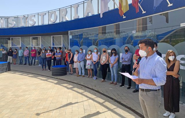 Las Torres de Cotillas guarda un emotivo minuto de silencio contra la violencia de género - 4, Foto 4
