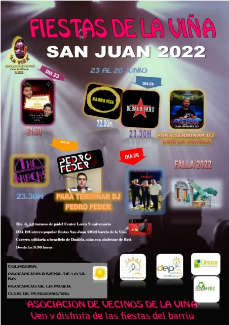 La Asociación de Vecinos de La Viña se vuelca en la organización de las fiestas en honor a San Juan que se celebrarán del 19 al 26 de junio - 2, Foto 2