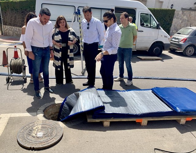 La Comunidad rehabilita 2.460 metros de tuberías de saneamiento en el municipio de San Javier - 1, Foto 1