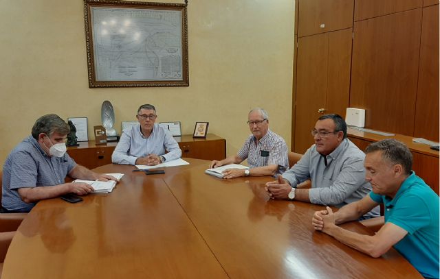 Urrea ha mantenido una reunión de trabajo con la Comunidad de Regantes de Águilas - 1, Foto 1