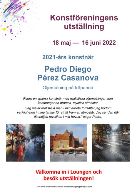 Pérez Casanova expone en la factoría de Tetrapak, en Suecia - 1, Foto 1