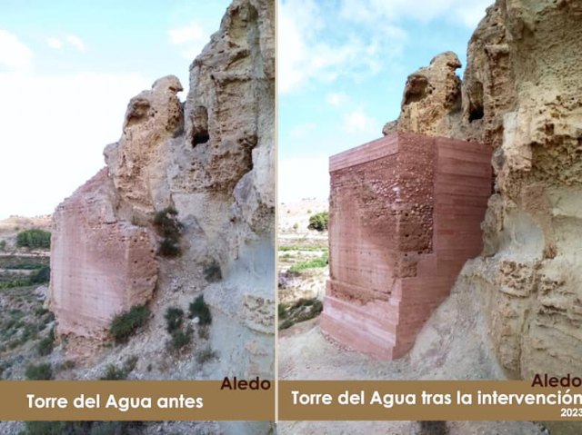 Finaliza con éxito la consolidación de la Torre del Agua, evitando su colapso y preservando su patrimonio histórico - 1, Foto 1