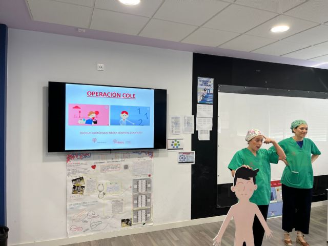 Ribera Hospital de Molina acerca el quirófano a los menores del Colegio Salzillo Bilingual School - 1, Foto 1