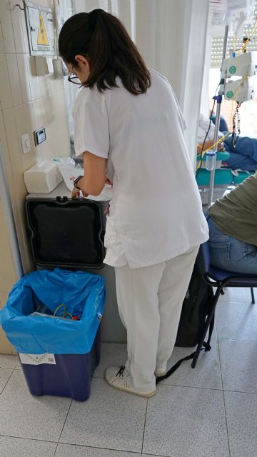 La Arrixaca reduce m�s de un 30 por ciento los residuos citost�ticos con un sistema pionero reutilizable, Foto 2