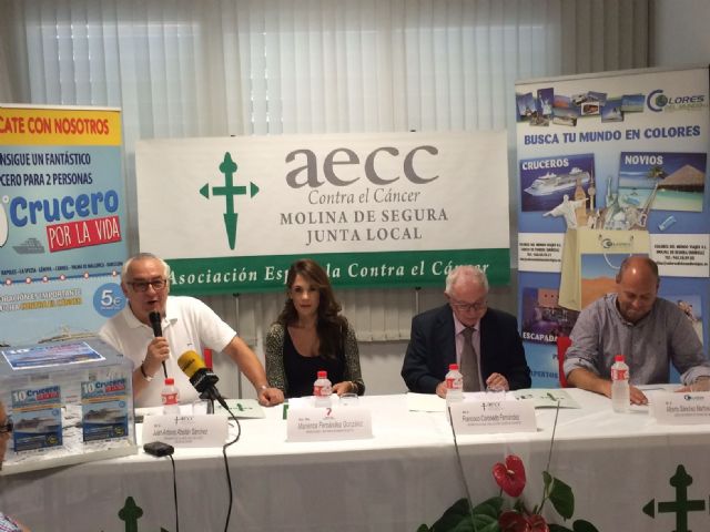 El número 275 es el ganador del primer premio en el sorteo del 10º Crucero por la Vida organizado por la Junta Local de la AECC de Molina - 3, Foto 3