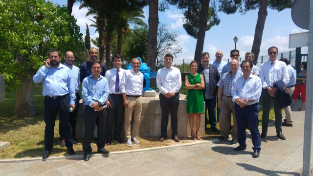 Adimur visita la potabilizadora de la Contraparada y mantiene una reunión con el director General de Hidrogea - 1, Foto 1