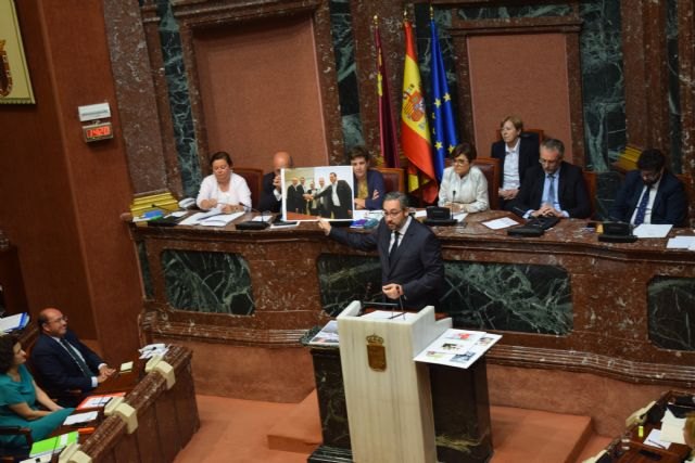 Víctor Martínez: Nadie puede discutir que con el Gobierno de Pedro Antonio Sánchez la Región ha ido a mejor - 1, Foto 1