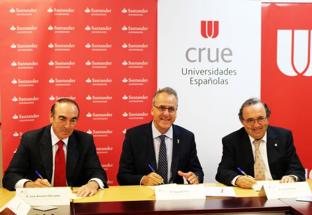 Crue Universidades Españolas, Banco Santander y la Universidad de Murcia firman un convenio para el desarrollo del Proyecto Hércules - 3, Foto 3