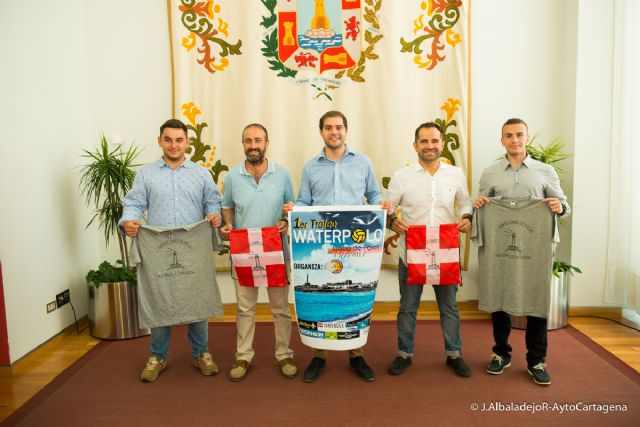 Cabo de Palos sera escenario del I Trofeo de Waterpolo en mar abierto que se celebra en la Region - 1, Foto 1