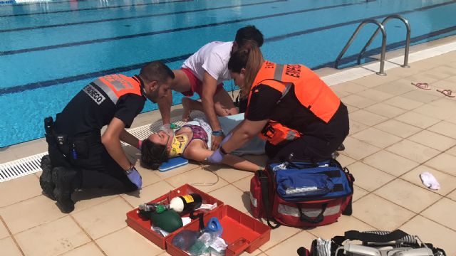 Simulacro de actuación ante un síndrome de inmersión - 2, Foto 2