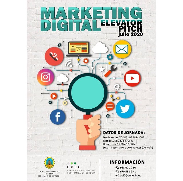 El Ayuntamiento ofrece una Jornada formativa sobre Marketing Digital - 1, Foto 1