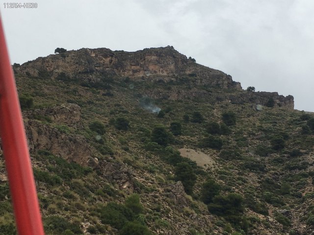 Apagan un conato de incendio provocado por un rayo en Zarzadilla de Totana - 2, Foto 2