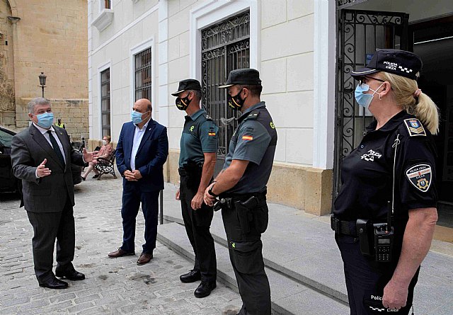 Pascual Lucas solicita al delegado del Gobierno agentes de guardia civil para reforzar la seguridad - 1, Foto 1