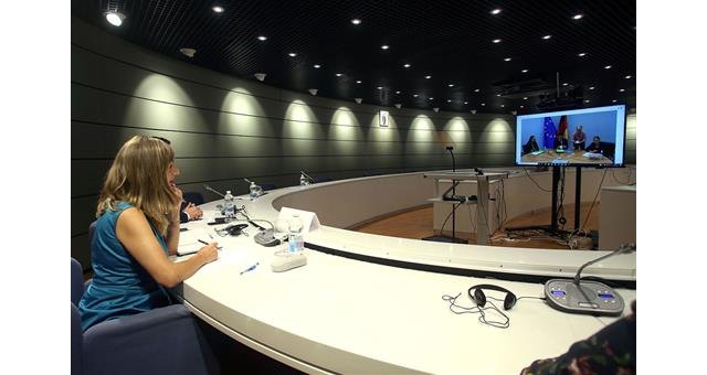 La ministra de Trabajo ofrece a su homólogo alemán aunar fuerzas para avanzar en la lucha contra la precariedad - 1, Foto 1