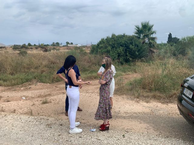 Esta mañana, el Grupo Municipal Vox Lorca, ha visitado la pedanía de Almendricos - 1, Foto 1