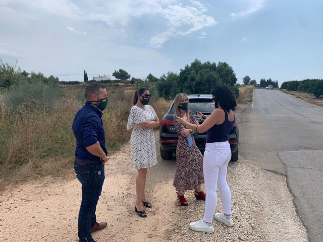 Esta mañana, el Grupo Municipal Vox Lorca, ha visitado la pedanía de Almendricos - 2, Foto 2