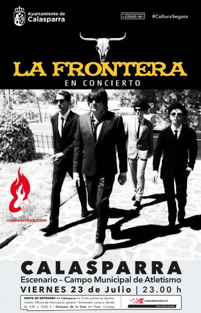 La Frontera, una de las bandas de rock más legendarias del panorama español viene a Calasparra - 3, Foto 3