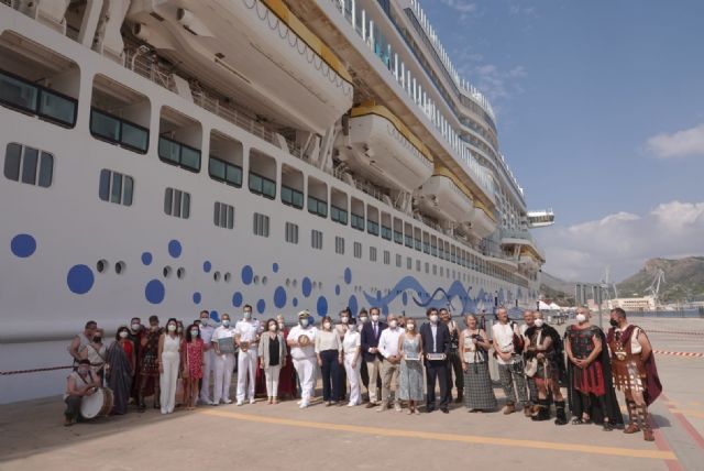 Llega a Cartagena el primer crucero internacional tras 16 meses con cerca de 1.500 turistas - 2, Foto 2