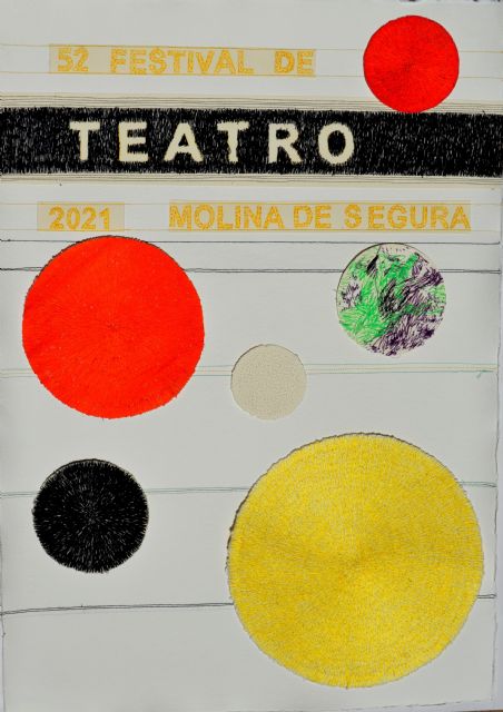 Carmen Baena, autora del cartel anunciador del 52 Festival de Teatro de Molina de Segura 2021 - 1, Foto 1