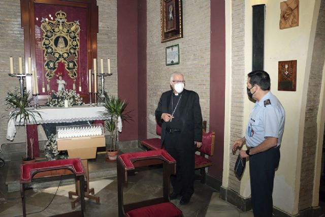 El Acuartelamiento Aéreo de Tablada hispalense fue visitado por el nuevo Arzobispo de Sevilla, Monseñor José Ángel Saiz Meneses - 3, Foto 3