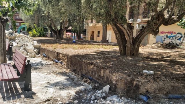 Avanzan las obras de renovación en el Jardín de Campoamor - 2, Foto 2