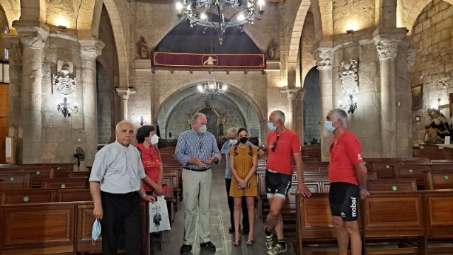 El Ayuntamiento de Totana felicita a los dos peregrinos eulalienses que han recorrido 782 kilómetros en bicicleta para llegar a Mérida desde el Santuario de La Santa, Foto 4