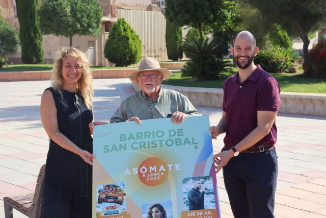 El Barrio de San Cristóbal acoge cine de verano y conciertos dentro de la programación 'Asómate a Lorca' organizada por el Ayuntamiento - 1, Foto 1