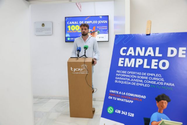 Un total de más de 150 jóvenes encuentran un empleo gracias al canal de WhatsApp 'Empleo Joven Lorca' - 2, Foto 2