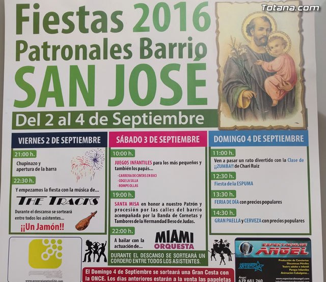 Las fiestas del barrio de San José tendrán lugar del 2 al 4 de septiembre, Foto 3