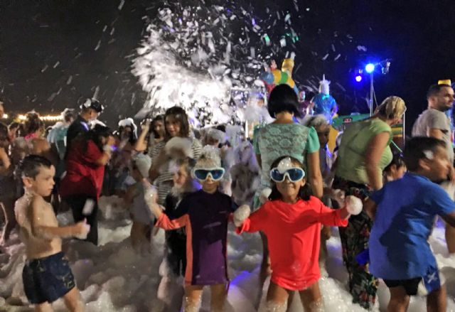 Juegos tradicionales y una gran fiesta de la espuma inician las fiestas patronales de Los Pulpites - 3, Foto 3