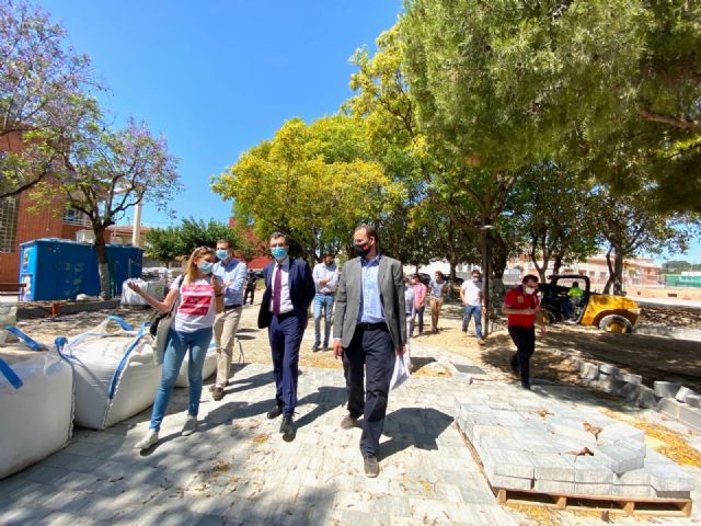 Guadalupe estrena el parque Libertad con un merendero rodeado de 150 árboles y una pérgola de 200 m2 a finales de mes - 1, Foto 1