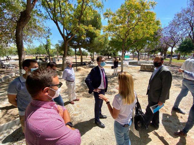 Guadalupe estrena el parque Libertad con un merendero rodeado de 150 árboles y una pérgola de 200 m2 a finales de mes - 2, Foto 2