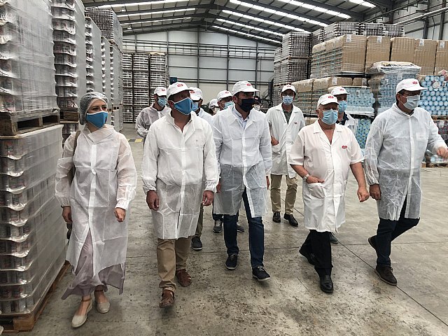 El alcalde de Mula conoce el proyecto de expansión de la factoría Hida Alimentación en El Arreaque - 1, Foto 1