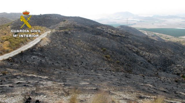 La Guardia Civil investiga al presunto autor del incendio de 40 hectáreas de la Sierra de La Almenara - 5, Foto 5